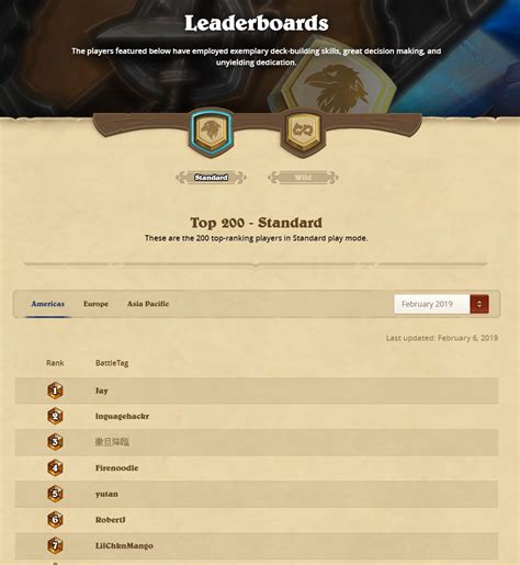r/hearthstone|Leaderboards .